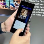 Mediatek's real-time AI image generation is pure magic